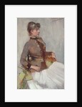 Portrait of a seated lady, 1887 by John Lavery