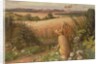 Hare in a Field, 1980 by Raymond Booth