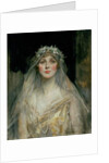 Portrait of a Bride by James Jebusa Shannon