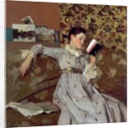 Caterina Reading a Book, c.1888 by James Kerr-Lawson