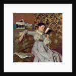 Caterina Reading a Book, c.1888 by James Kerr-Lawson