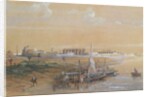 Luxor on the Nile, 1839 by David Roberts
