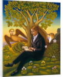 Keats and the Nightingale, 2002 by Frances Broomfield