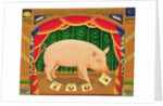 Toby the Learned Pig, 1998 by Frances Broomfield
