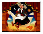 Dan Leno as Mother Goose, 1996 by Frances Broomfield