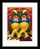 Tweedledum and Tweedledee, 1998 by Frances Broomfield