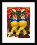Tweedledum and Tweedledee, 1998 by Frances Broomfield