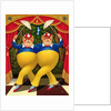 Tweedledum and Tweedledee, 1998 by Frances Broomfield