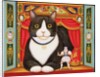 Ambrose the Theatre Cat, 2007 by Frances Broomfield
