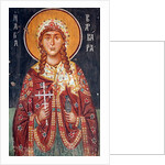 Byzantine fresco by Anonymous