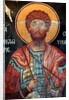 The Byzantine Fresco from the 15th century by Anonymous
