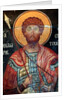 The Byzantine Fresco from the 15th century by Anonymous