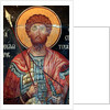 The Byzantine Fresco from the 15th century by Anonymous