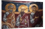 Apostles representation around Christ and the Last Judgement by Anonymous