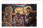 Apostles representation around Christ and the Last Judgement by Anonymous