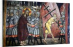 The passion of Christ Simon is carrying the cross by Anonymous
