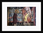 The passion of Christ Simon is carrying the cross by Anonymous
