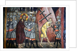 The passion of Christ Simon is carrying the cross by Anonymous