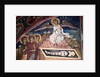 The Christ resurection Michael Archangel is showing the empty shroud to the three Mary by Anonymous