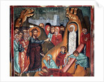 Episodes of Jesus Christ's life: the raising of Lazarus, 15th century by Anonymous