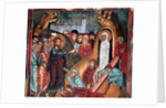 Episodes of Jesus Christ's life: the raising of Lazarus, 15th century by Anonymous