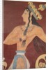 Prince of the Lilies fresco by Minoan Minoan