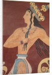 Prince of the Lilies fresco by Minoan Minoan