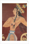 Prince of the Lilies fresco by Minoan Minoan