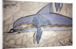 The Dolphin Fresco by Minoan Minoan