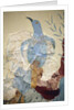 Minoen art. Detail of the Blue bird” Fresco by Minoan Minoan