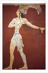 Prince of the Lilies fresco by Minoan Minoan