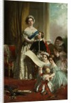 Queen Victoria and her children in 1851 by John Callcott Horsley