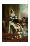 Queen Victoria and her children in 1851 by John Callcott Horsley