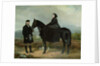 Queen Victoria on Horseback with John Brown by Charles Burton Barber