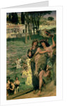 On the Road to the Temple of Ceres: A Spring Festival, 1879 by Lawrence Alma-Tadema
