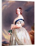 Queen Victoria 1842 by Franz Xaver Winterhalter