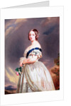 Queen Victoria 1842 by Franz Xaver Winterhalter