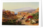 Taormina by Edward Lear