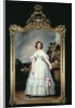 Portrait of HRH Princess Marie Clementine of Orleans, 1832 by Franz Xaver Winterhalter