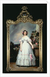 Portrait of HRH Princess Marie Clementine of Orleans, 1832 by Franz Xaver Winterhalter