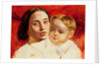 The Artist's sister, Mrs Sarah Wilson and her child by William Holman Hunt