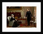 Peace with Honour - Queen Victoria with Benjamin Disraeli following the signing of the Berlin Treaty in 1878 by Theodore Blake Wirgman
