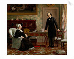 Peace with Honour - Queen Victoria with Benjamin Disraeli following the signing of the Berlin Treaty in 1878 by Theodore Blake Wirgman