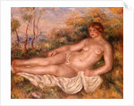 The Reclining Bather 1906 by Pierre Auguste Renoir