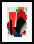 Architectonic Composition, 1918 by Lyubov Sergeevna Popova