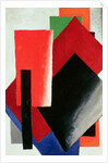 Architectonic Composition, 1918 by Lyubov Sergeevna Popova