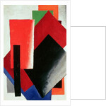 Architectonic Composition, 1918 by Lyubov Sergeevna Popova