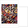 Cubist cityscape, 1914 by Lyubov Sergeevna Popova