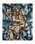 Seated Figure, 1914-15 by Lyubov Sergeevna Popova