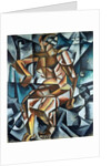 Seated Figure, 1914-15 by Lyubov Sergeevna Popova
